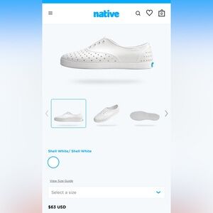 NWT Native Jefferson Slip-Jericho Wanderfoam women’s 7